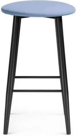 Полубарный стул Woodville Гангток катания дасти блю / черный матовый 507424