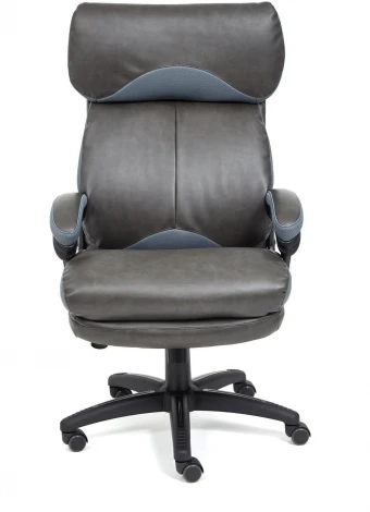 Кресло DUKE (Искусственная кожа,Ткань/Черный,Серый) Tetchair арт.14126