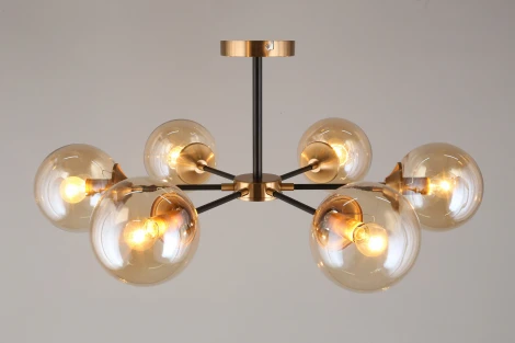 Потолочная люстра на штанге Aployt Beta APL.909.07.06 (220V, шарики)