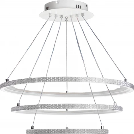 Подвесная люстра светодиодная с ДУ Ritter Lucido 51645 7