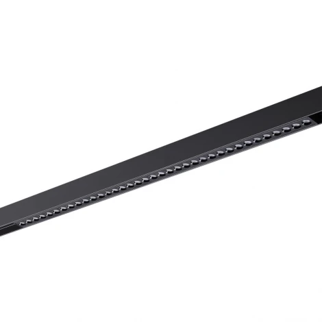 Трековый светильник однофазный светодиодный Novotech Vector 359935 черный со сменой цв.температуры, пульт ДУ/Tuya Smart Life IP20 LED 30W 3000-6000K 90-240V (Умный дом)