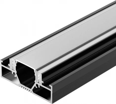 Профиль STRETCH-20-CEIL-D-CENTER-2000 BLACK (Arlight, Алюминий) 042946