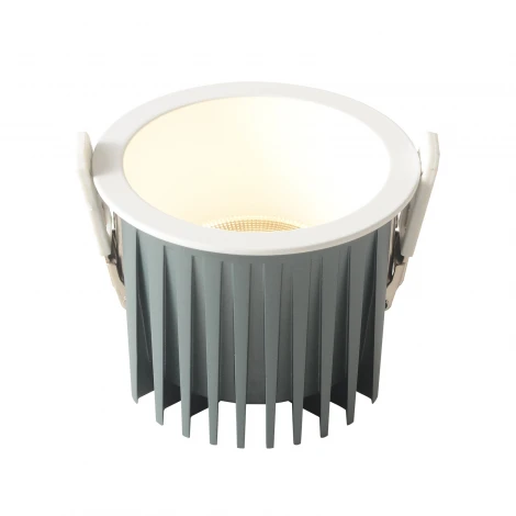 Светильник встраиваемый светодиодный IP54 Crystal Lux Clt 008 CLT 008C83 WH 3000K IP54 (220V, круглые)