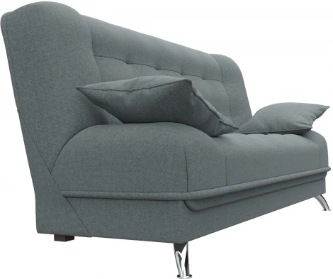 Диван-книжка Анна (Серый/Рогожка) Лига Диванов арт.121563