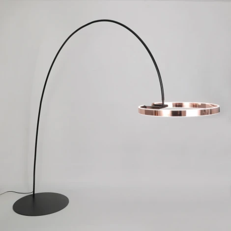 Торшер изогнутый Lussole Shoe LSP-0937 (LED, 220V, выключатель)