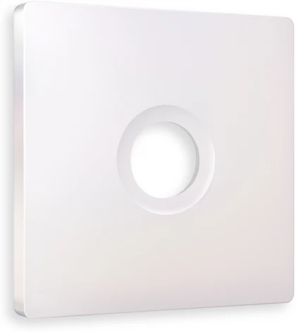 Лицевая панель Ambrella Volt ALFA (Жемчуг) для TV розетки QUANT AP2130