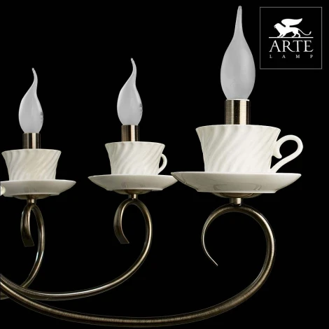 Подвесная люстра Arte Lamp Teapot A6380LM-8AB