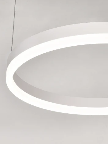 Подвесной светильник ярусный светодиодный Natali Kovaltseva Oreol LED LAMPS 81477 (регулировка яркости, 220V, пульт управления, на тросе, кольцо)