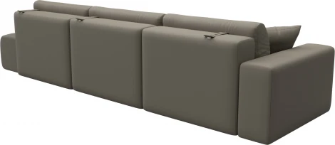 Диван прямой Лига-036 НПБ Модерн Лонг подлокотник слева Лига Диванов (Экокожа) арт.127689L