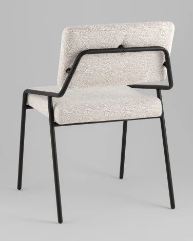 Стул Stool Group Теллинг шенилл серо-бежевый УТ000041943