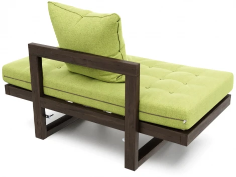 Кресло Arsko Амбер венге зеленая рогожка