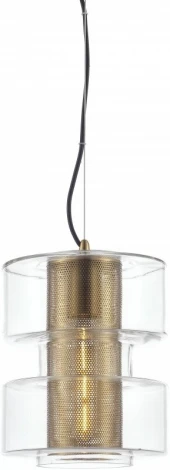 Подвесной светильник iLamp Brick P7555-1 GD (220V, на тросе, круглые)