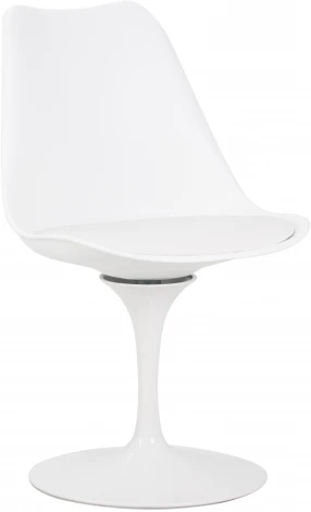 Стул обеденный TULIP (белое основание, цвет белый (W-02))