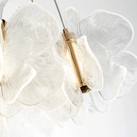 Подвесная люстра светодиодная Modelux ML.6222.900 CP