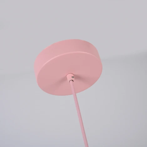 Подвесной светильник Wi-Fi Turna One D40 Pink By By ImperiumLoft Turna-One01 (LED, 220V, голосовое управление, умный дом - Алиса, на проводе, круглые)