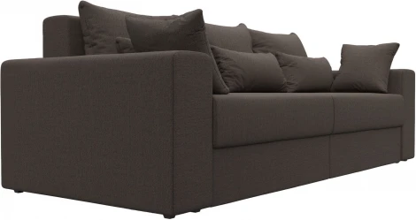 Диван прямой Майами (Коричневый/Рогожка) Лига Диванов арт.121153