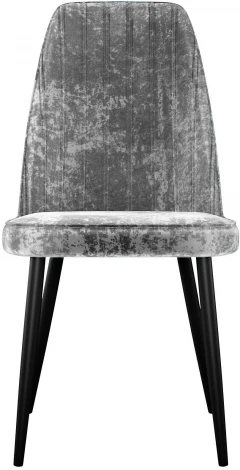 Стул DikLine 326 M13 светло-серый, ножки белые арт.00-00073763