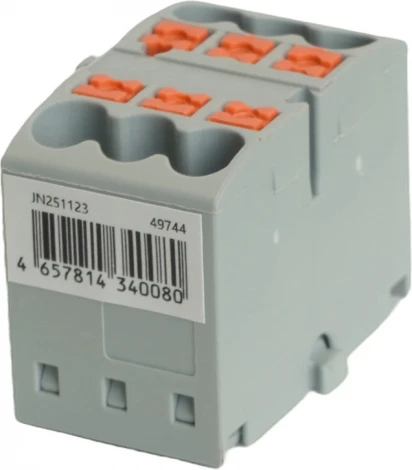 Зажим блочный на 6 точек Stekker 49744