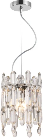 Подвесной светильник Stilfort Legacy 2158/09/02P (220V, хрусталь, подвески, на проводе)
