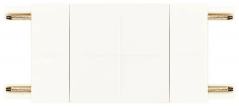 Коннектор прямой для магнитного шинопровода ЭРА TRM-S5-SC WH