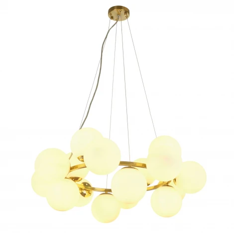 Подвесная люстра MyFar Aerton MR1943-16P (220V, шарики)