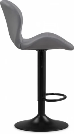 Барный стул Woodville Trio light gray / black