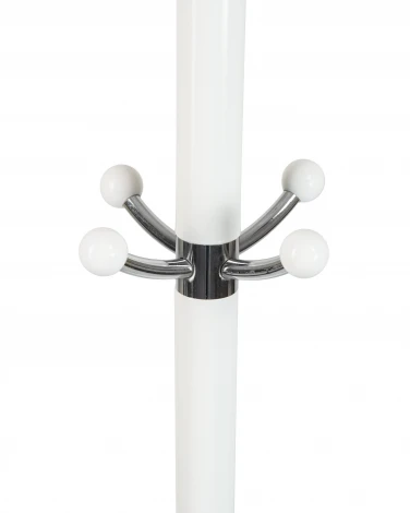 Вешалка напольная BONNY (белый мрамор, белый)