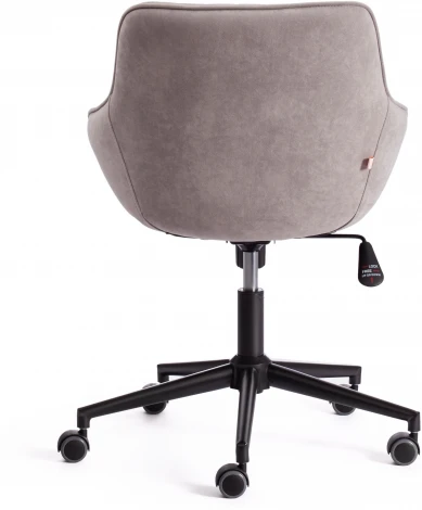 Компьютерное кресло игровое Tetchair DUBLIN (Велюр/Светло-серый)