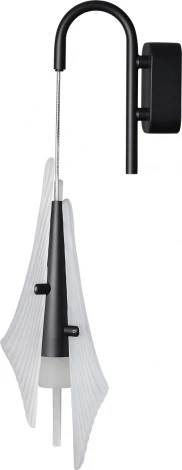 Бра Odeon Light Afalina 5442/6WLA черный/бел.матовый/металл/стекло/акрил LED*6W 3000K (220V)