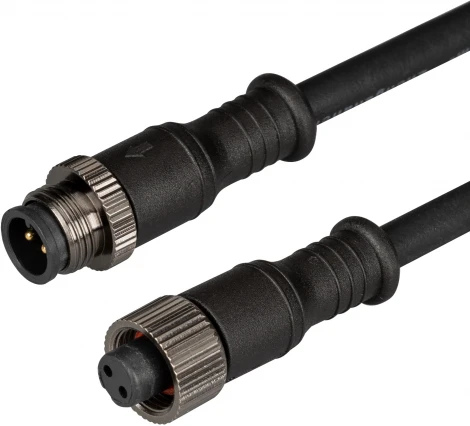 Коннектор NEO-TAIL-R15-2000-CON-MF (BK) (IP67 Пластик) 028119 Arlight NEO