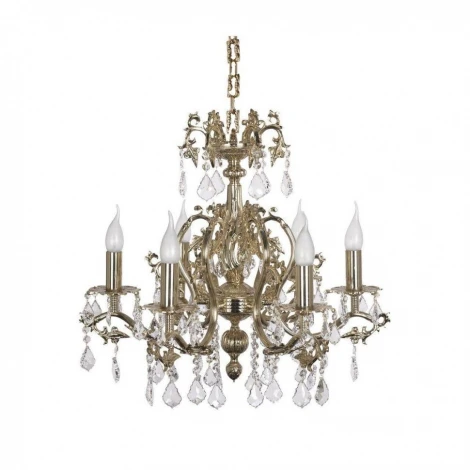 Подвесная люстра Dio D'Arte Sorrento E 1.1.6.600 G (220V, на цепи, подсвечник, свеча)