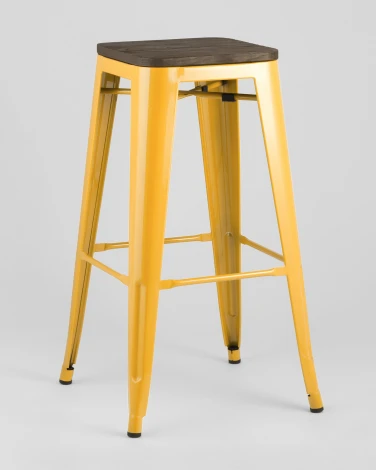 Стул барный Stool Group TOLIX WOOD желтый УТ000001865