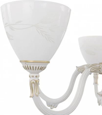 Подвесная люстра Arte Milano AM341837 341837/6 WT+G (220V, на цепи)