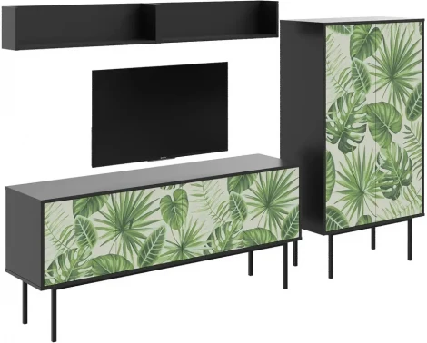 Композиция Boho Color 6 ОГОГО (арт.599609), (ЛДСП/Черный)