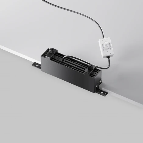 Встраиваемый линейный светильник под гипсокартон светодиодный Maytoni Points DL065-12W3-6K-TRS-B (220V)