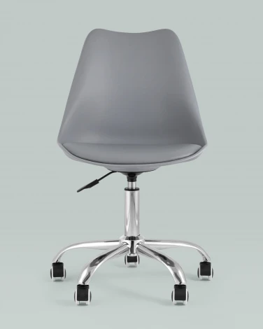 Стул офисный BLOK NEW пластиковый серый УТ000025500