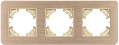 Рамка алюминиевая FRM-AKIRY-AL-3-GD (Arlight) 049730