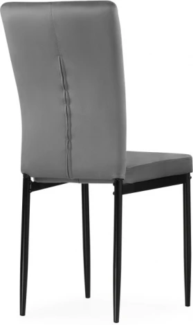 Стул на металлокаркасе Woodville Rek dark gray / black