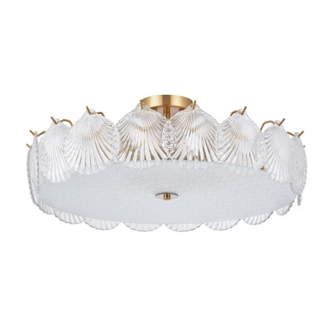 Потолочная люстра на штанге Arte Milano Rim 312009/D600 BS (220V, круглые, ракушка)