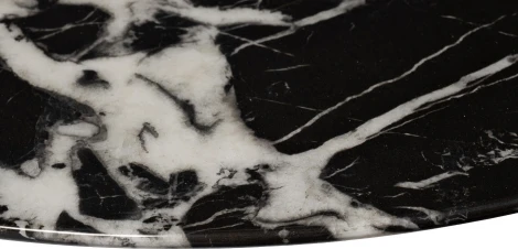 Стол журнальный черный d95*30см Garda Decor арт.57EL-10310