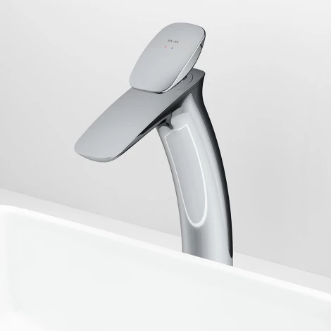 Смеситель Am.Pm Spirit V2.0 F70A92200 для раковины, с донным клапаном (уценка: царапина)