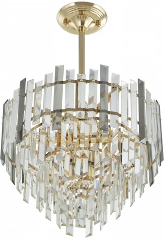 Потолочная люстра хрустальная на штанге Arte Milano Sorrento-4409 374409/6/300/400 GD (220V)