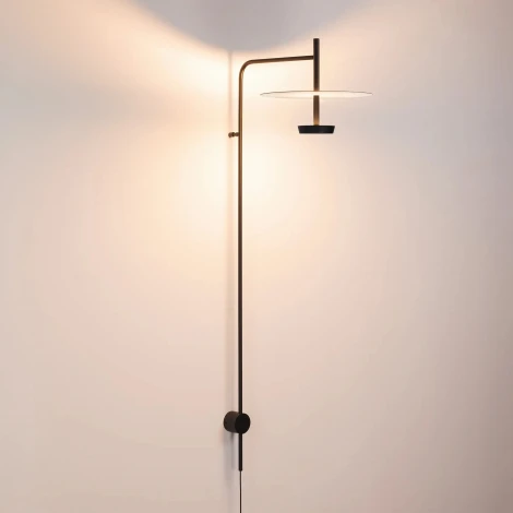 Бра светодиодное SP-CAMPANA-WALL-L1200-9W Warm3000 (BK, 130 deg, 230V) (Arlight, IP20 Металл) 059599