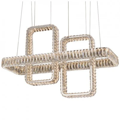 Подвесной светодиодный светильник Newport 8230 8232+2N/S chrome (на тросе)