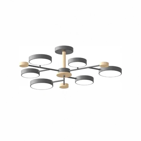 Потолочная люстра светодиодная на штанге LED4U LED4U L3214-750 GR