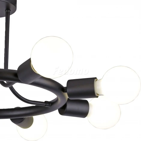 Потолочная люстра Arte Lamp Highgarden A6063PL-8BK