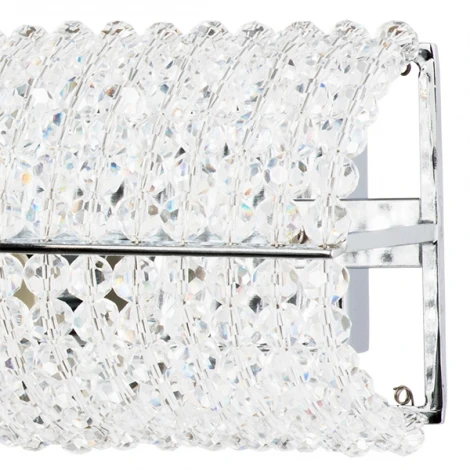 Хрустальный настенный линейный светильник Osgona MONILE 704634 (220V)
