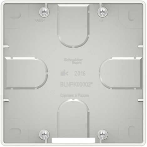 Коробка монтажная для силовых розеток (белый) Systeme Electric Blanca BLNPK000021