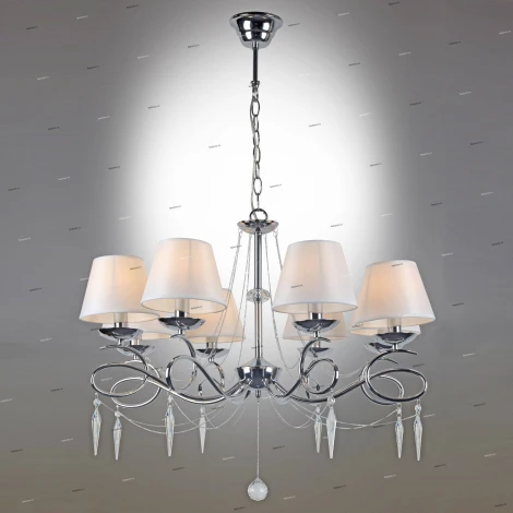 Подвесная люстра Omnilux Padru OML-53303-08 (220V, подвески, на цепи)