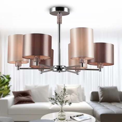 Потолочная люстра на штанге Rivoli Ebony 2081-306